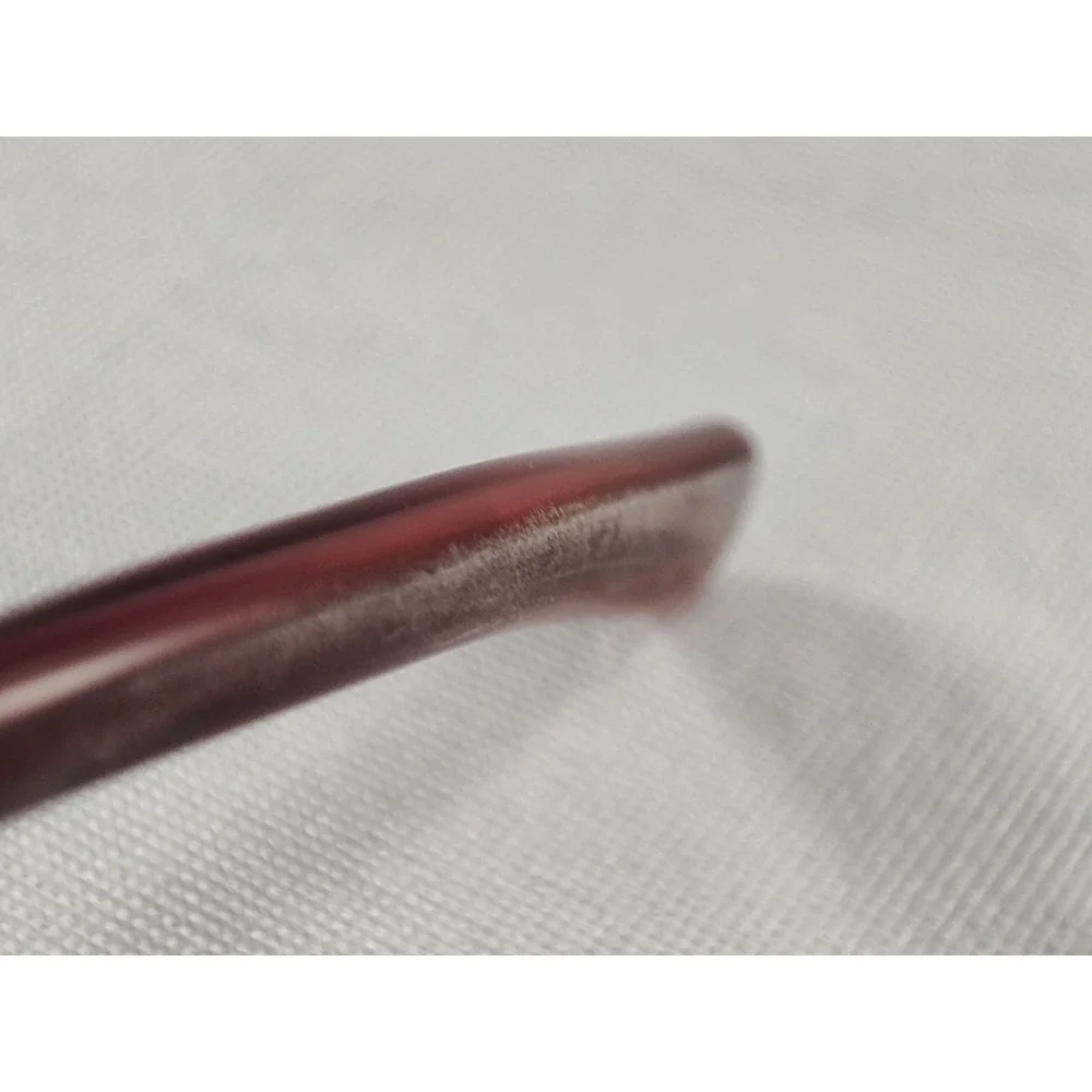 Vera Wang Ronce BU Burgundy Crystal Embellished Eyeglass Frames 54-16-137 + Case